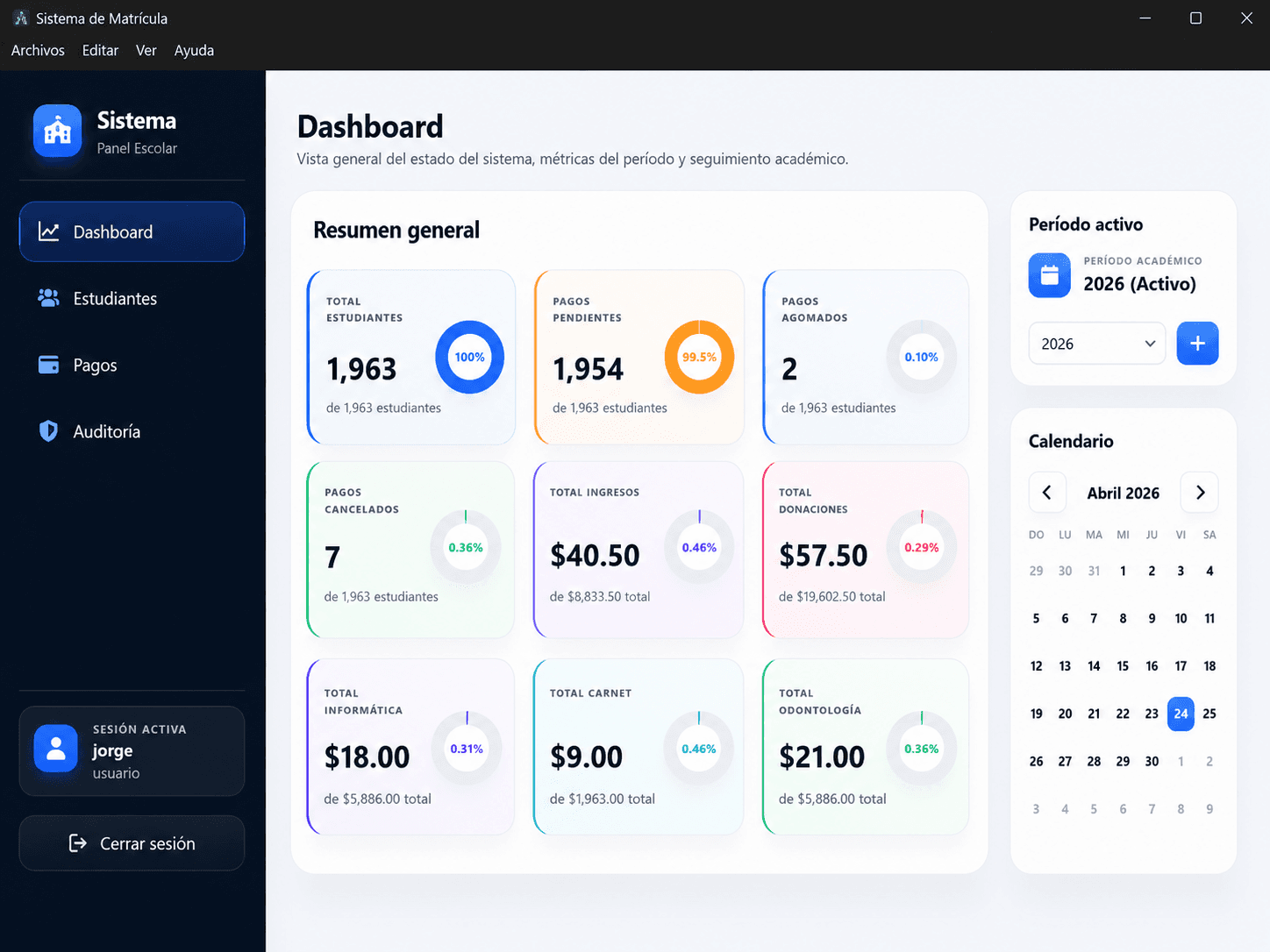 School Enrollment System responsive device mockup
